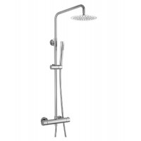 Душевая стойка Splendy Relax P со смесителем черный матовый RP208XTR25C1BM