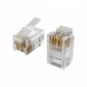 Коннектор ectoControl 4P4C (RJ11) 10 шт. ES-CNRJ-11 Коннектор ectoControl 4P4C (RJ11) 10 шт. ES-CNRJ-11