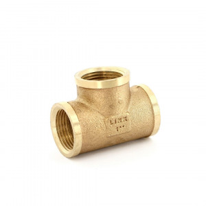 Тройник резьбовой General Fittings 1 ВР-ВР-ВР бронза B3130A0606 Тройник резьбовой General Fittings 1 ВР-ВР-ВР бронза B3130A0606