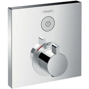Термостат для душа Hansgrohe ShowerSelect на 1 потребителя скрытого монтажа хром 15762000 Термостат для душа Hansgrohe ShowerSelect на 1 потребителя скрытого монтажа хром 15762000
