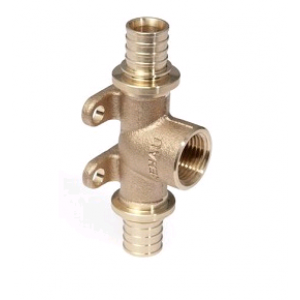 Тройник настенный REHAU RAUTITAN RX+ 16-Rp 1/2-16 бронза 14562913001 Тройник настенный REHAU RAUTITAN RX+ 16-Rp 1/2-16 бронза 14562913001