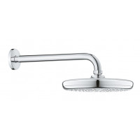 Верхний душ с кронштейном 286 мм GROHE Tempesta 210 1 режим хром 26411000
