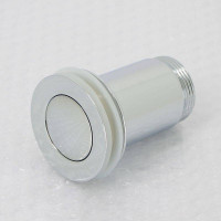 Выпуск AlcaPlast 1 1/4 Click-Clack с переливом малая пробка хром A391