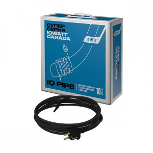 Набор для защиты трубопровода от замерзания IQwatt IQ PIPE 6 м 00303 Набор для защиты трубопровода от замерзания IQwatt IQ PIPE 6 м 00303