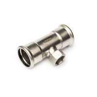 Тройник SANHA NiroPress AISI 316L ВПр-ВР-ВПр 42x1/2x42 69130G421242.3