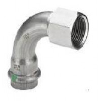 Угловой переход 90° Viega Sanpress Inox SC-Contur 35x1 1/4 ВР 437138