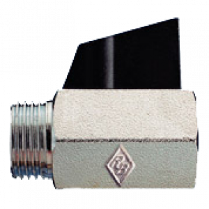 Кран шаровой Rubinetterie Bresciane MINI-LUX вн-нар 1/2 алюминиевая рукоятка 3831040000 Кран шаровой Rubinetterie Bresciane MINI-LUX вн-нар 1/2 алюминиевая рукоятка 3831040000