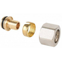 Фитинг обжимной Hogart Premium Евроконус для труб PEX 1/2 x 16 x 2.2 мм MC41104