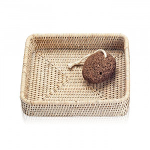 Лоток универсальный Decor Walther Basket Tab1 18х22 см ротанг светлый 0931991 Лоток универсальный Decor Walther Basket Tab1 18х22 см ротанг светлый 0931991