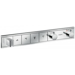 Термостат Hansgrohe RainSelect для 4 потребителей внешняя часть 15357000 Термостат Hansgrohe RainSelect для 4 потребителей внешняя часть 15357000