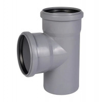 Тройник для внутренней канализации Ostendorf HT HTEA 125/125/87° 116400