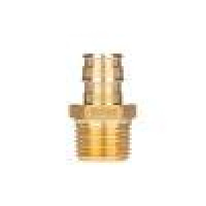 Штуцер цанговый латунный Uponor Vario PE-Xa 20-R3/4 НР тип 1 1135754