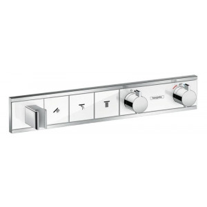 Термостат hansgrohe RainSelect на 3 потребителя внешняя часть 15356400
