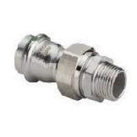 Соединение разъемное Viega Sanpress Inox 22x1 НР плоское уплотнение модель 2365 438319