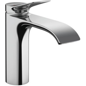 Смеситель для раковины Hansgrohe Vivenis 110 однорычажный без сливного гарнитура хром 75022000 Смеситель для раковины Hansgrohe Vivenis 110 однорычажный без сливного гарнитура хром 75022000