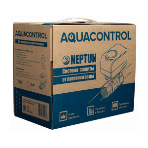 Система защиты от протечек Neptun Aquacontrol 3/4 (Base, 2 датчика SW007, 2 крана 220В) 100037060800 Система защиты от протечек Neptun Aquacontrol 3/4 (Base, 2 датчика SW007, 2 крана 220В) 100037060800