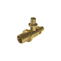 Тройник латунный KAN-therm UltraLine 25x20x25 мм 1109260027
