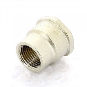 Муфта резьбовая Uni-Fitt никелированная ВР 1/2x3/4 602N3200 Муфта резьбовая Uni-Fitt никелированная ВР 1/2x3/4 602N3200