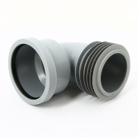 Отвод McAlpine 90° 110 мм с раструбом L 175 мм MRDC90-GR