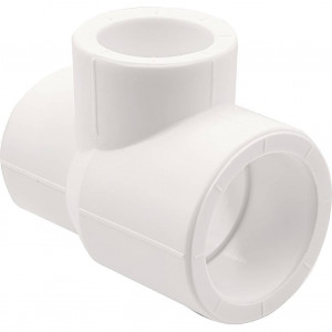 Тройник переходной THERMOLIGHT PP-R 32х25х25 мм белый НС-1620603 Тройник переходной THERMOLIGHT PP-R 32х25х25 мм белый НС-1620603