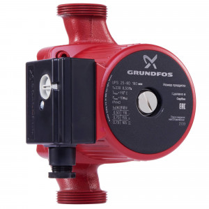 Насос циркуляционный Grundfos UPS 25-80 180 мм 95906430