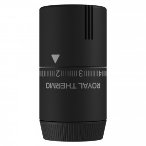 Термоголовка жидкостная Royal Thermo Design M30x1.5 черный soft touch НС-1706298 Термоголовка жидкостная Royal Thermo Design M30x1.5 черный soft touch НС-1706298
