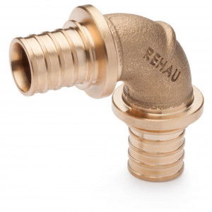 Угольник Rehau RAUTITAN RX+ 90° 32 мм бронза 13777041001 Угольник Rehau RAUTITAN RX+ 90° 32 мм бронза 13777041001