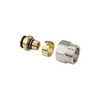 Соединение резьбозажимное Varmega 16х2.2-G 1/2 для труб PEX/PE-RT VM09402
