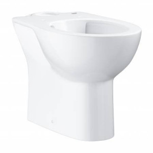 Унитаз напольный безободковый GROHE Bau Ceramic горизонтальный выпуск 39349000 Унитаз напольный безободковый GROHE Bau Ceramic горизонтальный выпуск 39349000