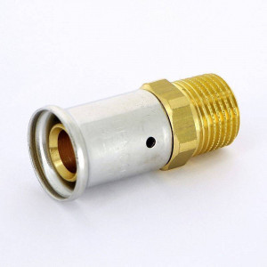 Муфта с наружной резьбой пресс HENCO 17P 20x1/2 17P-2004