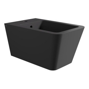 Биде подвесное Alice HIDE Square 55х35 см черный матовый 31220108 Биде подвесное Alice HIDE Square 55х35 см черный матовый 31220108