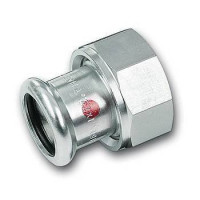Соединение разъемное Viega 18x3/4 с плоским уплотнением 124359G1834