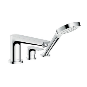 Смеситель на борт ванны Hansgrohe Talis E на 3 отверстия внешняя часть 71731000 Смеситель на борт ванны Hansgrohe Talis E на 3 отверстия внешняя часть 71731000