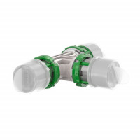 Тройник PPSU Comap SkinPress 16 мм Push 9130W16