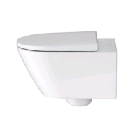 Унитаз подвесной Duravit D-Neo Rimless 370х540 мм белый матовый 2577092600