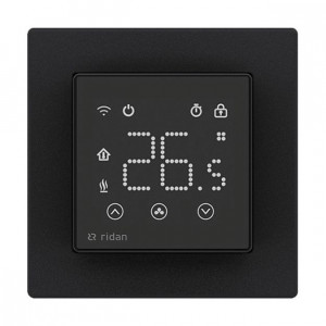 Термостат Ридан RSmart-SB Wi-Fi 230 В чёрный 088L1143R Термостат Ридан RSmart-SB Wi-Fi 230 В чёрный 088L1143R