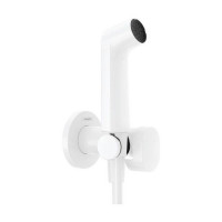 Гигиенический душ Hansgrohe Bidette S 1jet EcoSmart со шлангом и держателем белый матовый 29232700