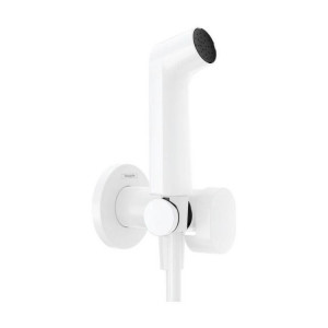 Гигиенический душ Hansgrohe Bidette S 1jet EcoSmart со шлангом и держателем белый матовый 29232700 Гигиенический душ Hansgrohe Bidette S 1jet EcoSmart со шлангом и держателем белый матовый 29232700