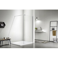 Душевая перегородка Aquanet Walk In WIW 10020CH 1000x2000 мм с держателем хром AQ WIW 10020CH