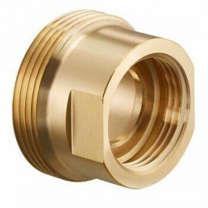 Переход латунный General Fittings 1 1/2 x 1 дюйм 1359041 Переход латунный General Fittings 1 1/2 x 1 дюйм 1359041