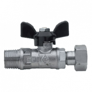 Кран шаровой Rubinetterie Bresciane UNI-SFER 1/2 вн-нар с накидной гайкой 4583250000 Кран шаровой Rubinetterie Bresciane UNI-SFER 1/2 вн-нар с накидной гайкой 4583250000