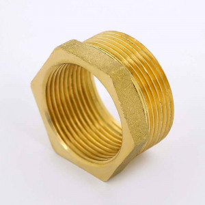 Футорка НВ Uni-Fitt 3/4x1 1/2 латунная 604G6300 Футорка НВ Uni-Fitt 3/4x1 1/2 латунная 604G6300