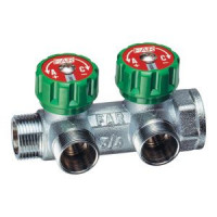 Коллектор регулирующий FAR 3/4 2 отвода M24x19 FK 3825 C34