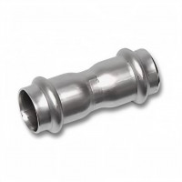 Муфта соединительная SANHA NiroPress AISI 316L ВПр-ВПр 54 мм 6927054.3