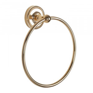 Полотенцедержатель кольцо Tiffany World Bristol 015 светлое золото TWBR015gold