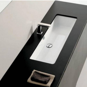 Раковина Artceram Gea 90х33 см без отв. белый GEL002 01 00