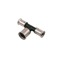Тройник переходный HENCO 12PK ПВДФ пресс увеличенный в центре 20x26x20 12PK-202620