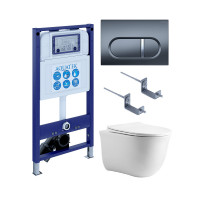 Комплект инсталляции с унитазом 4 в 1 AQUATEK КЛАССИК cm-050