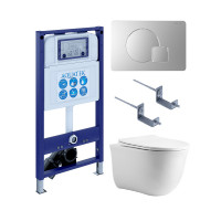 Комплект инсталляции с унитазом 4 в 1 AQUATEK КЛАССИК cm-068
