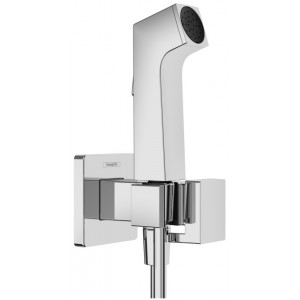 Комплект гигиенического душа hansgrohe Bidette E со шлангом и держателем 29233000 Комплект гигиенического душа hansgrohe Bidette E со шлангом и держателем 29233000